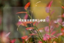 纯流量卡免费网上申请