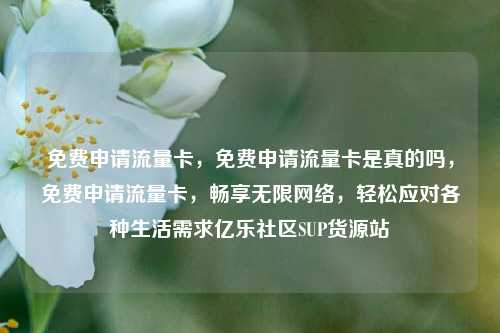 免费申请流量卡，免费申请流量卡是真的吗	，免费申请流量卡，畅享无限网络，轻松应对各种生活需求亿乐社区SUP货源站  第1张
